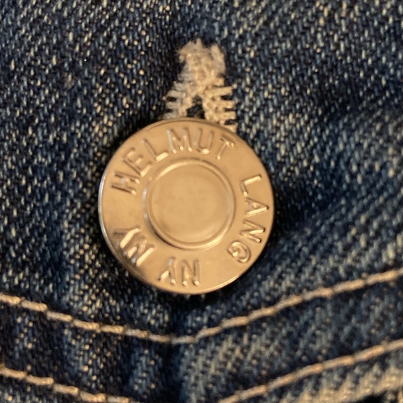 Helmut  Lang jean jacket NWOT - Picture 3 of 6